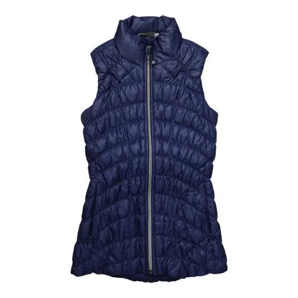 Athleta Downtime Vest Goose Down Puffer Zip Womens XXS - Picture 1 of 10